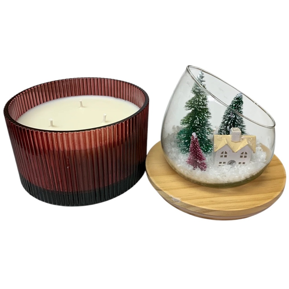 NWT Home Member's Mark 3-Wick Scented Soy Wax Candle - Picture 4 of 4